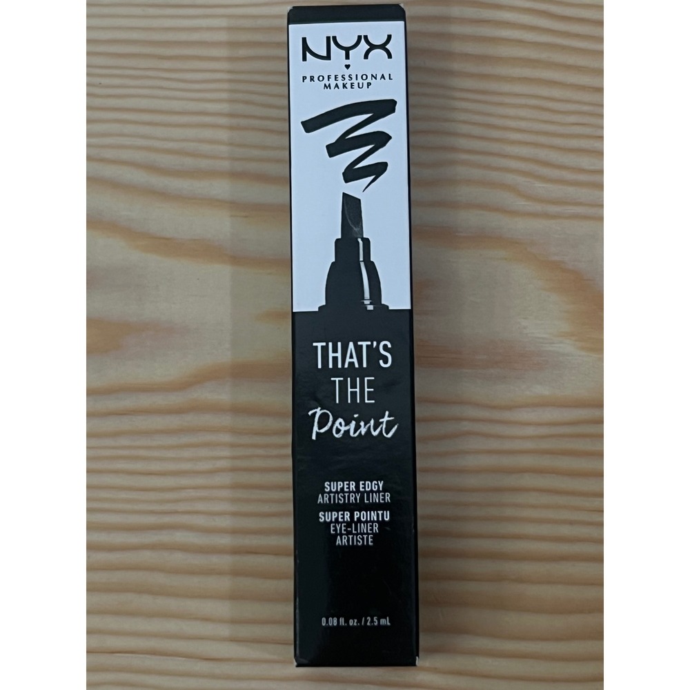 NYX Professional Makeup Thats The Point Eyeliner Super Edgy Black 2.5mL TTP01